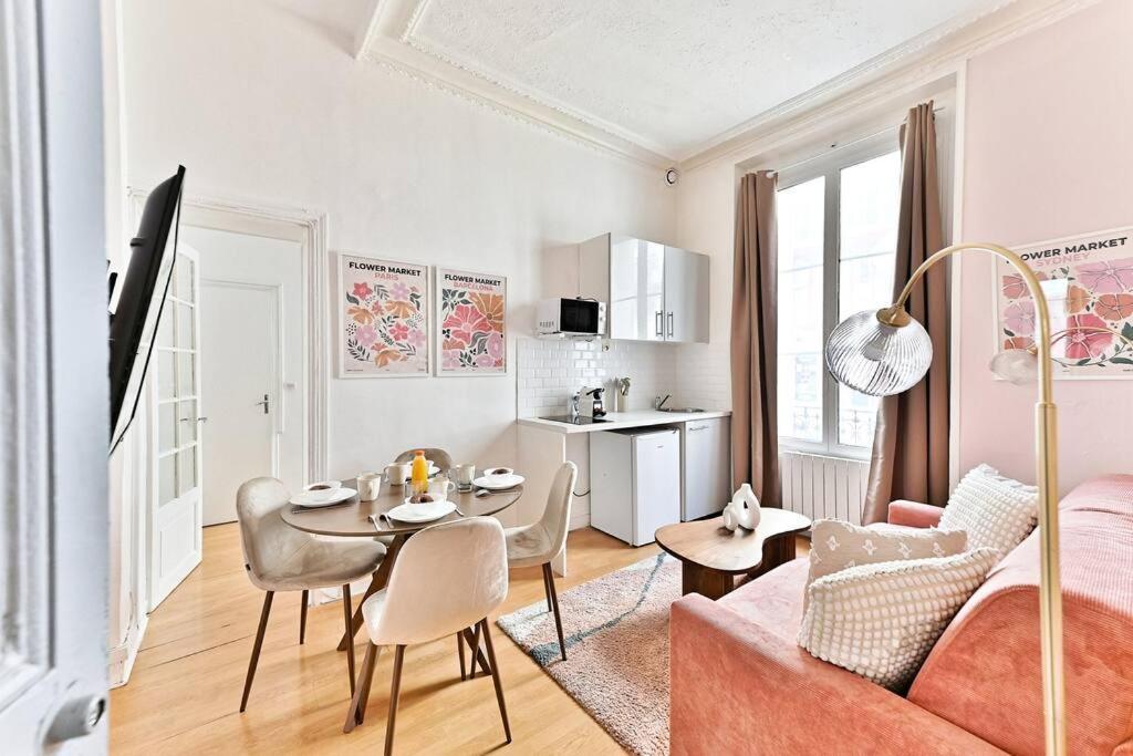 Magnifique Neuf Rose 14eme * Parigi